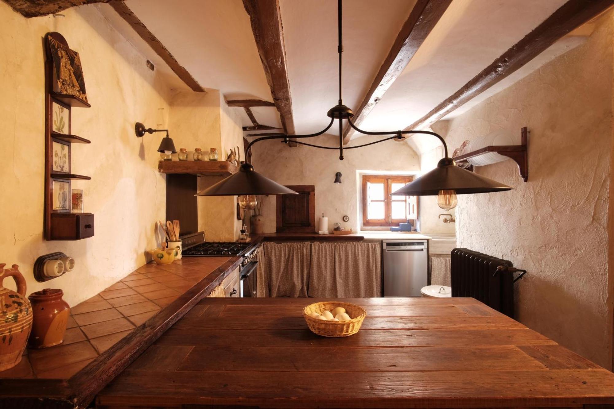 La Casa Amarilla Villa Rubielos De Mora Bagian luar foto